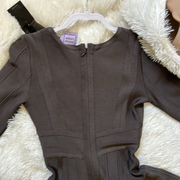 NWT AUTHENTIC HERVE LEGER DRESS - Picture 7 of 8